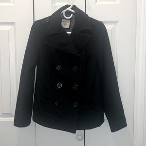 🚫♻️Black Old Navy Small Peacoat